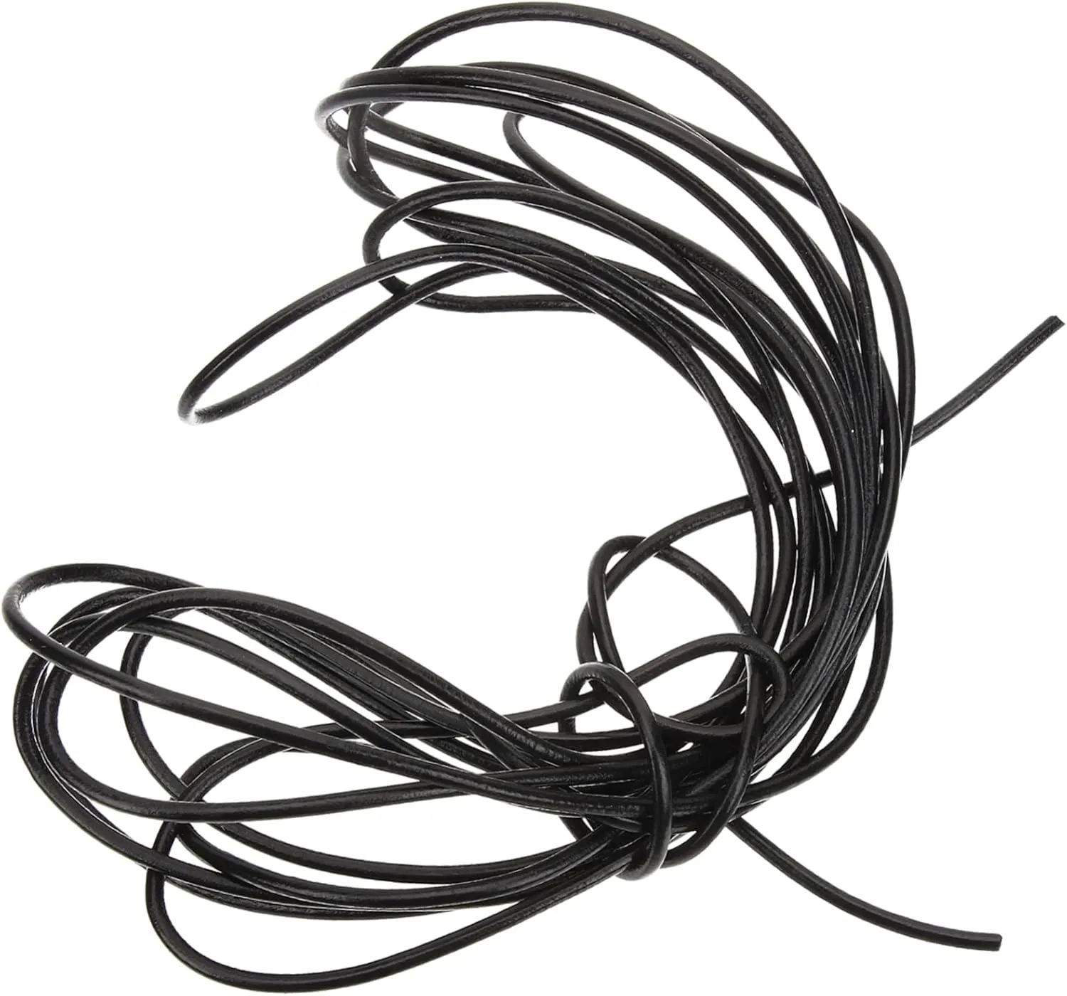Operitacx Pcs Handmade Leather Rope Round Cowhide Cord for DIY Bracelet Necklace Decorative Crafts