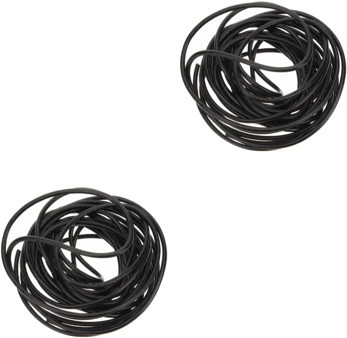 Operitacx Pcs Handmade Leather Rope Round Cowhide Cord for DIY Bracelet Necklace Decorative Crafts