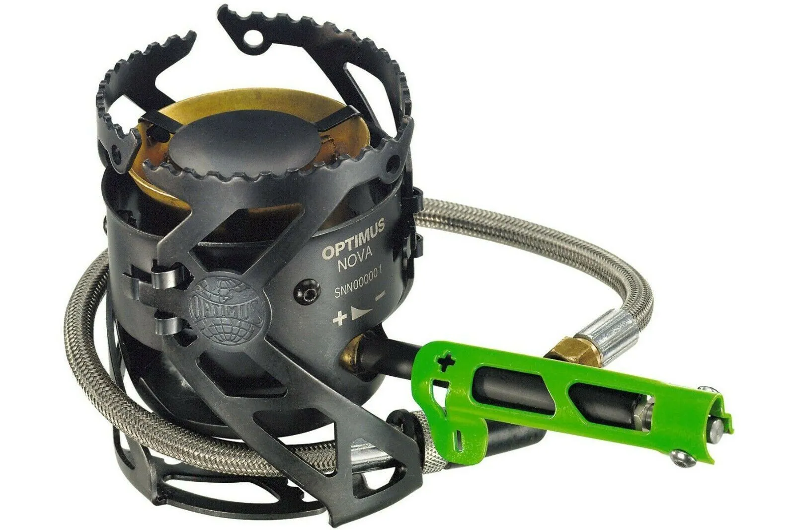 OPTIMUS NOVA Stove Multi Fuel Expedition Compact Light Weight Base Camp Woods
