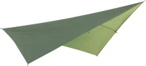 Outdoor Awning Sun Shelter Rain Fly Tarp Lightweight Camping Tent Shade Portable Army for Beach Picnic Hiking and Outdoor Activities