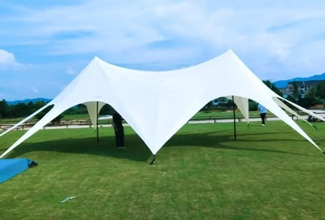 Outdoor Camping Canopy Multi-Purpose Rainproof Sunshade Canopy Camping Picnic