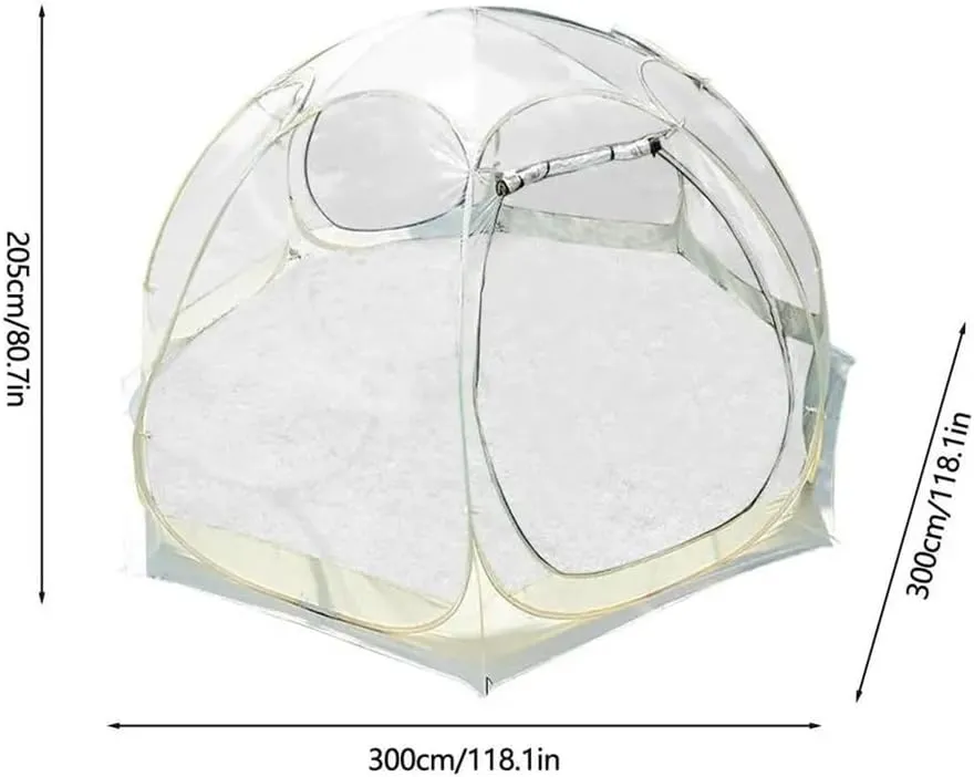 Outdoor Hiking Camping Tent 5-10 Peoples Camping Tent(Size:205 * 300 * 300CM)