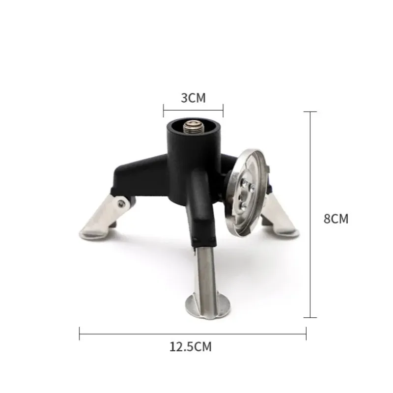 Outdoor Portable Mini Heater Winter Camping fishing tent Stove Gas Burner Heating Survival Equipment Windproof Stainless Steel