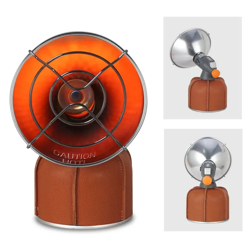 Outdoor Portable Mini Heater Winter Camping fishing tent Stove Gas Burner Heating Survival Equipment Windproof Stainless Steel