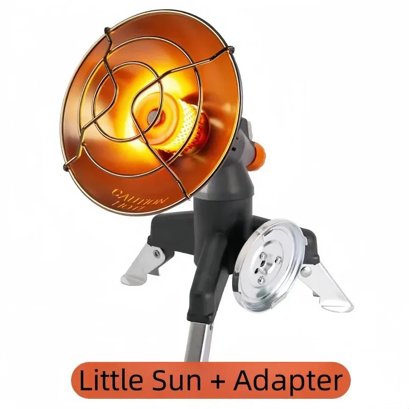Outdoor Portable Mini Heater Winter Camping fishing tent Stove Gas Burner Heating Survival Equipment Windproof Stainless Steel