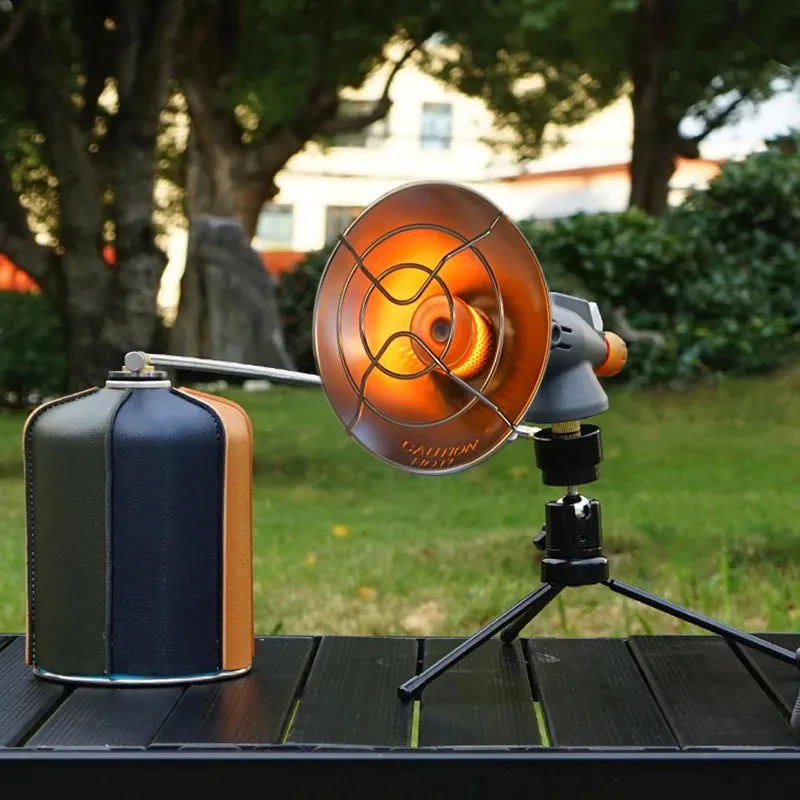 Outdoor Portable Mini Heater Winter Camping fishing tent Stove Gas Burner Heating Survival Equipment Windproof Stainless Steel