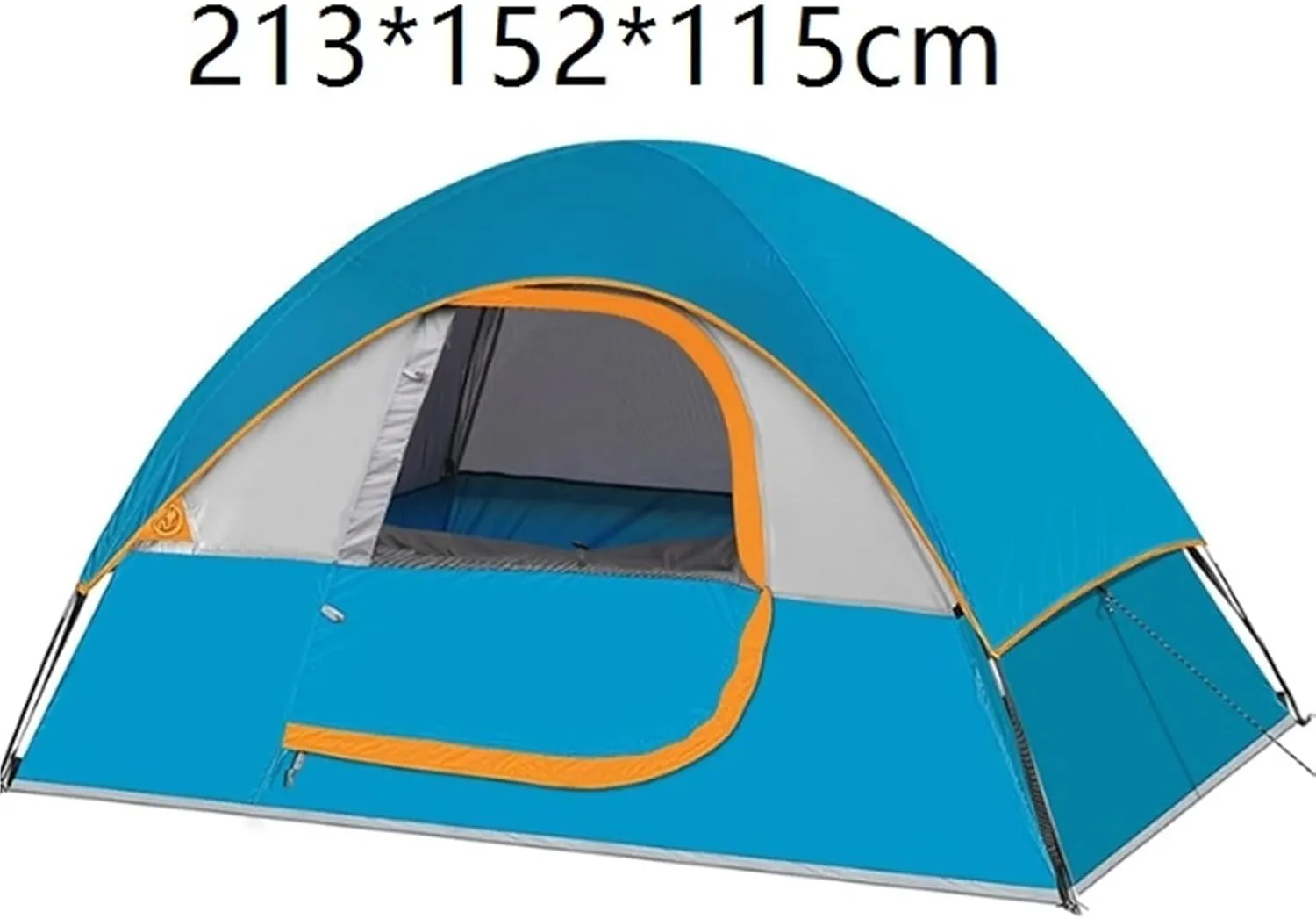 Outdoor Rainproof Double Layer Camping Tent Large Space Hiking Beach Park Tent