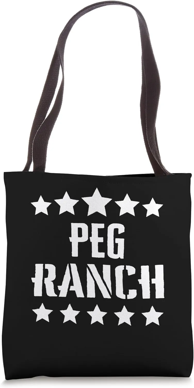 Peg Ranch Family Reunion Squad First Last Name Tote Bag
