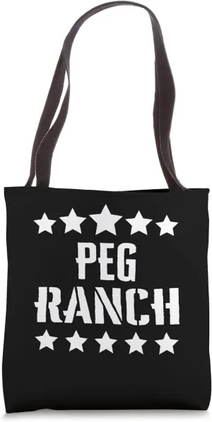 Peg Ranch Family Reunion Squad First Last Name Tote Bag