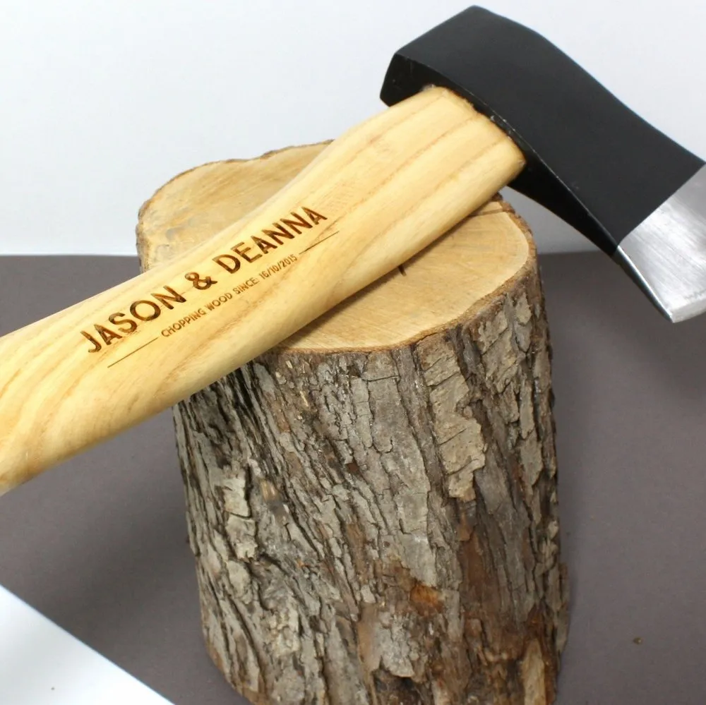 Personalised Woodchopper Axe