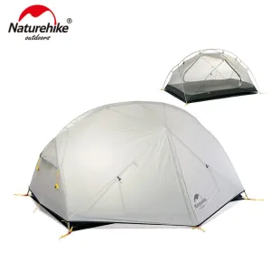 Persons 2 Door-to-door delivery Layer 20D Fabic Expedited delivery Mongar Tent Nylon Tent Camping NH17T007-M  Naturehike Season Waterproof for  3 Double