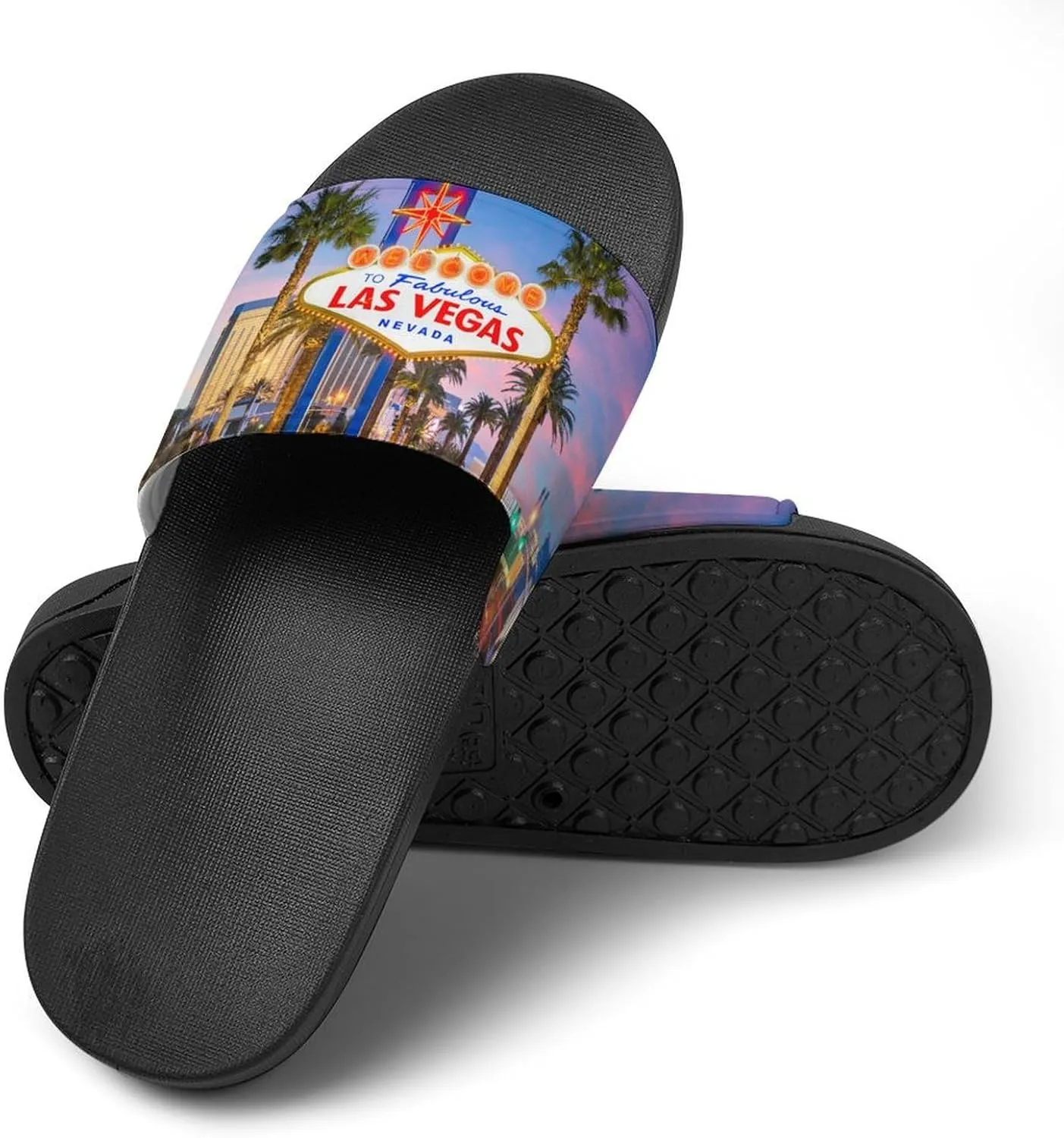 Peruvian Flag PVC Open Toe Shower Quick Drying Non-Slip Slippers Fashion for Men Women
