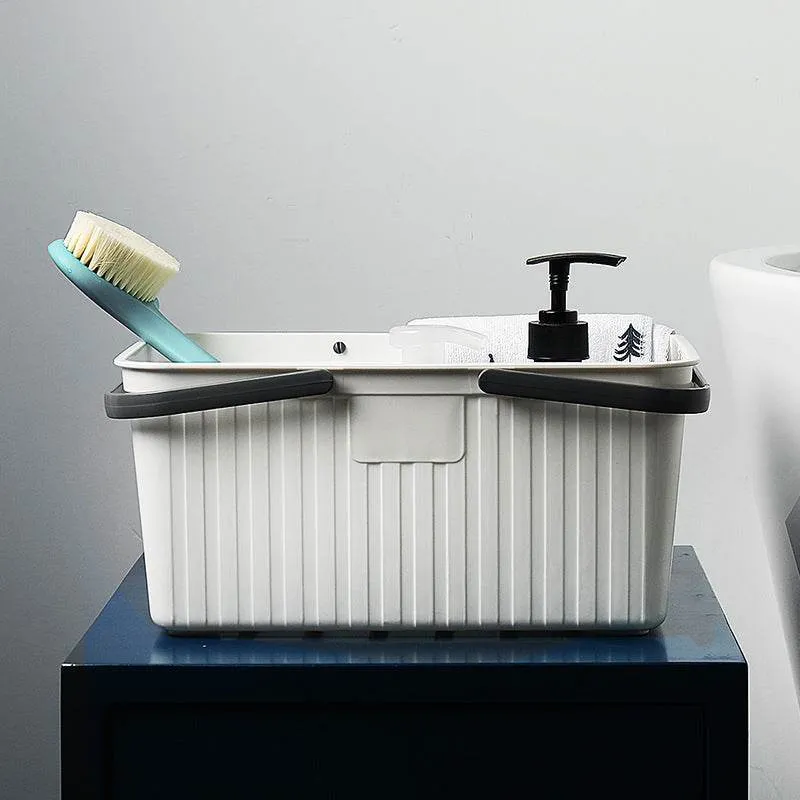 Plastic Portable Square Shower Basket