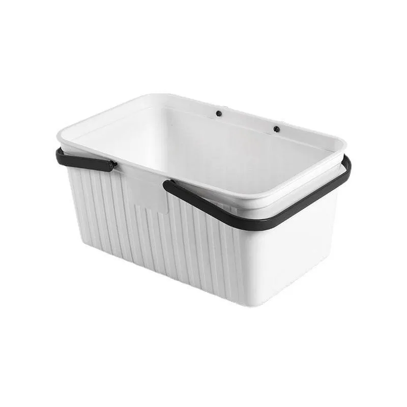 Plastic Portable Square Shower Basket