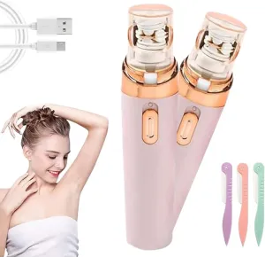 Pluzy Epil Pro 3.0 Women Face Epilator, 2025 New Pluzy Facial Hair Divice for Women, Rechargeable Hair Removal Suitable for Face,Body, Legs, Underarm (Pink)
