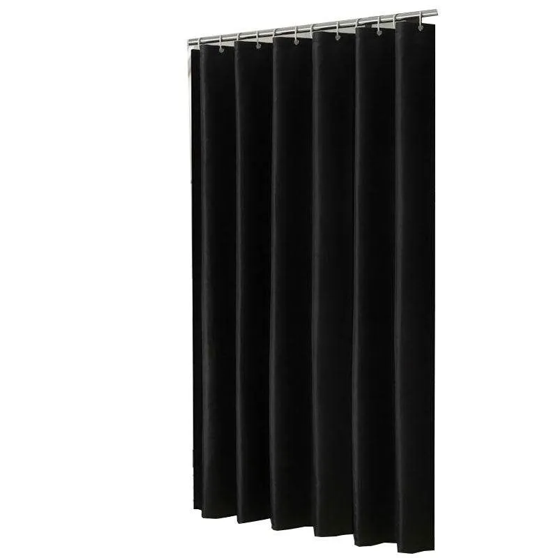 Polyester Shower Curtain Impervious Bathroom Partition Curtain Curtain