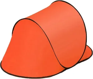 Pop up Sunshade - 1-2 Person Easy Pop up Beach Tent Sun Shelter - Small Portable Foldable - Easy Setup - Beach Sun Shade Canopy (Red)