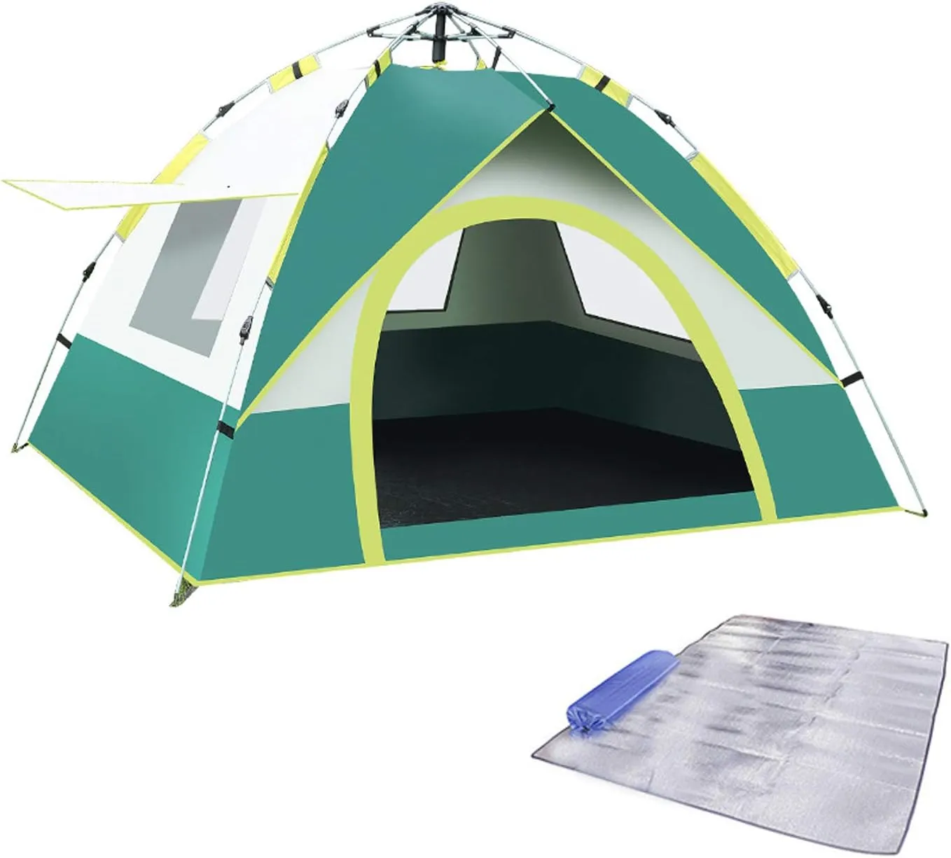 Pop Up Tent Family Camping Tent Instant Cabin Tent 2 Person Portable Tent Automatic Tent Waterproof Windproof for Camping Hiking Beach Fishing and Outdoor Activities