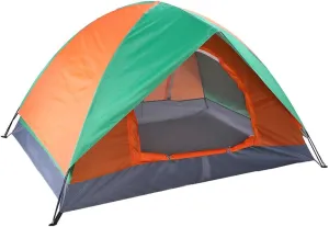 Pop Up Tents for Camping 2-4 Person Waterproof Pop Up Tent Easy Up Setup Camping Tent with Large Door, 6.56 x 4.92 x 3.61'