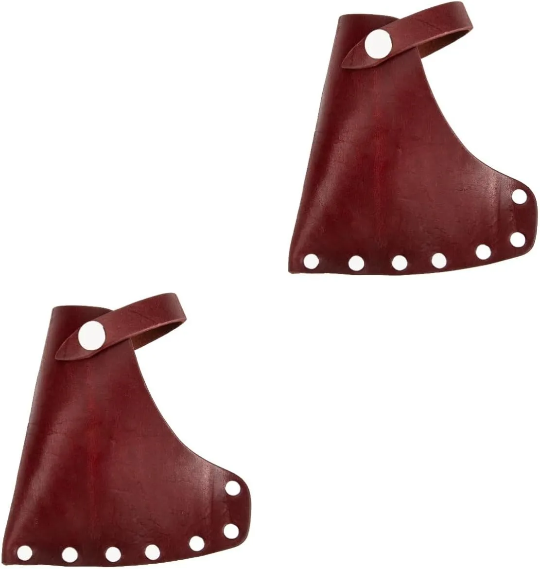 POPETPOP 2pcs Universal Axe Head Portable Case for Hatchet Thicken Cowhide Protector Professional Cover for Axe