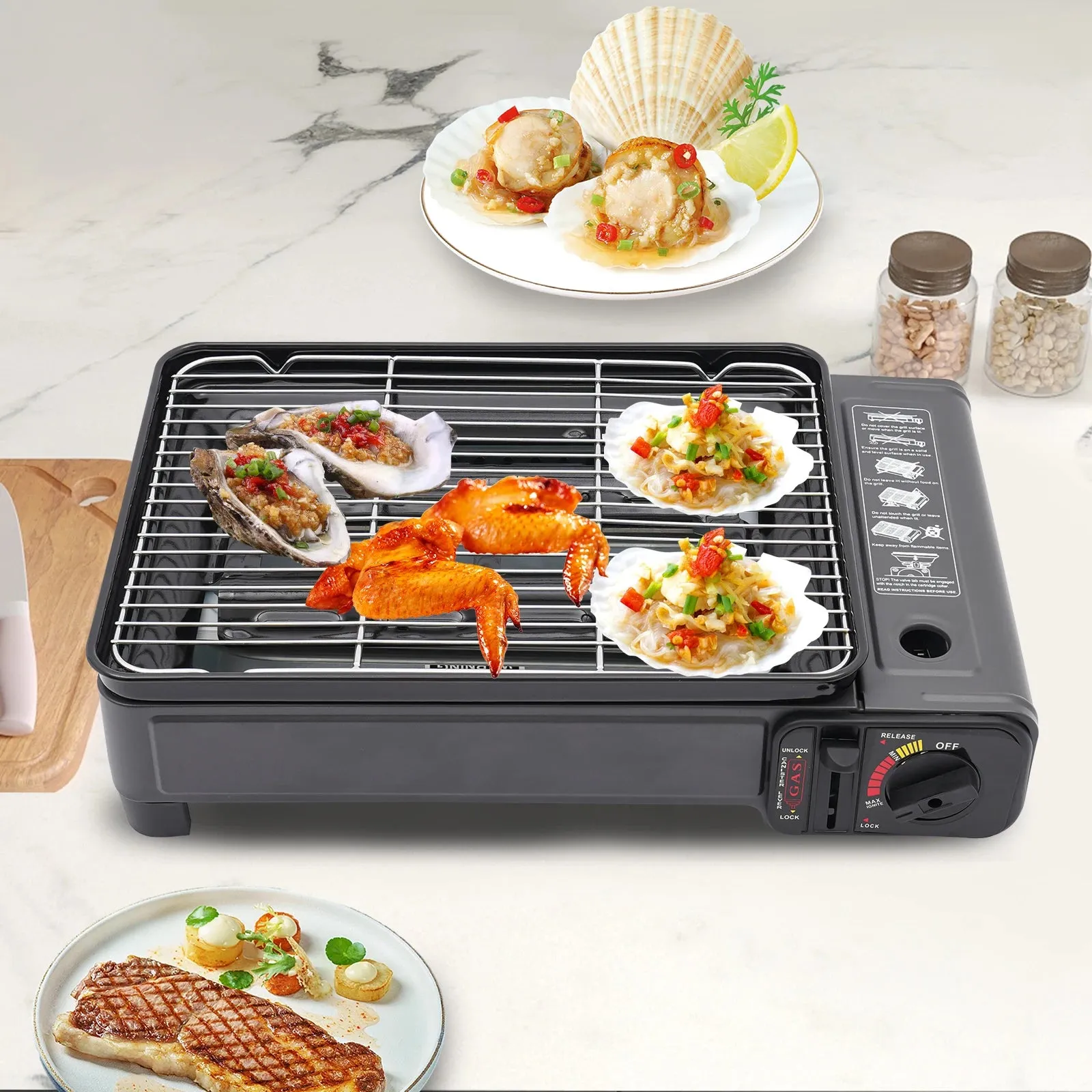 Portable Butane Grille