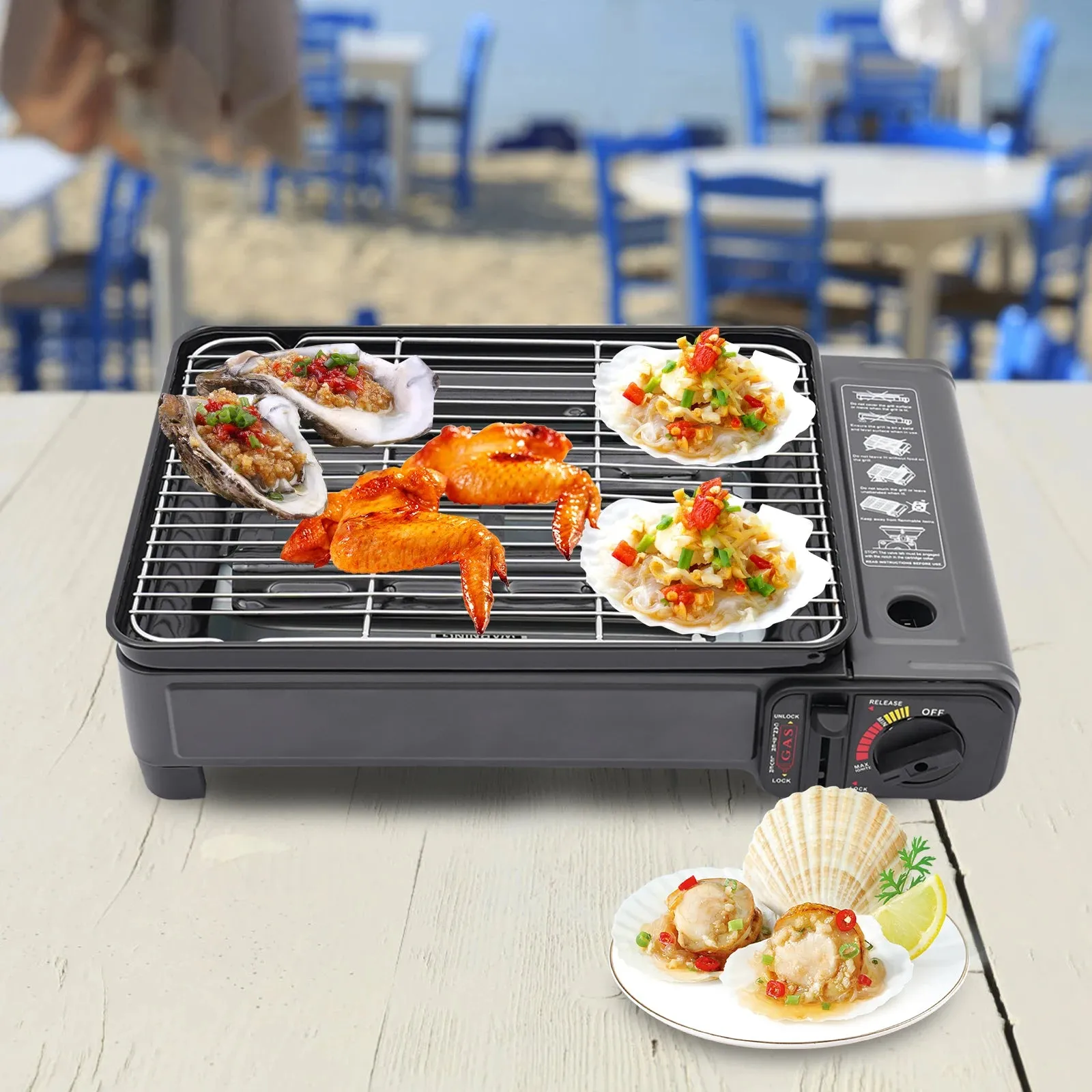 Portable Butane Grille