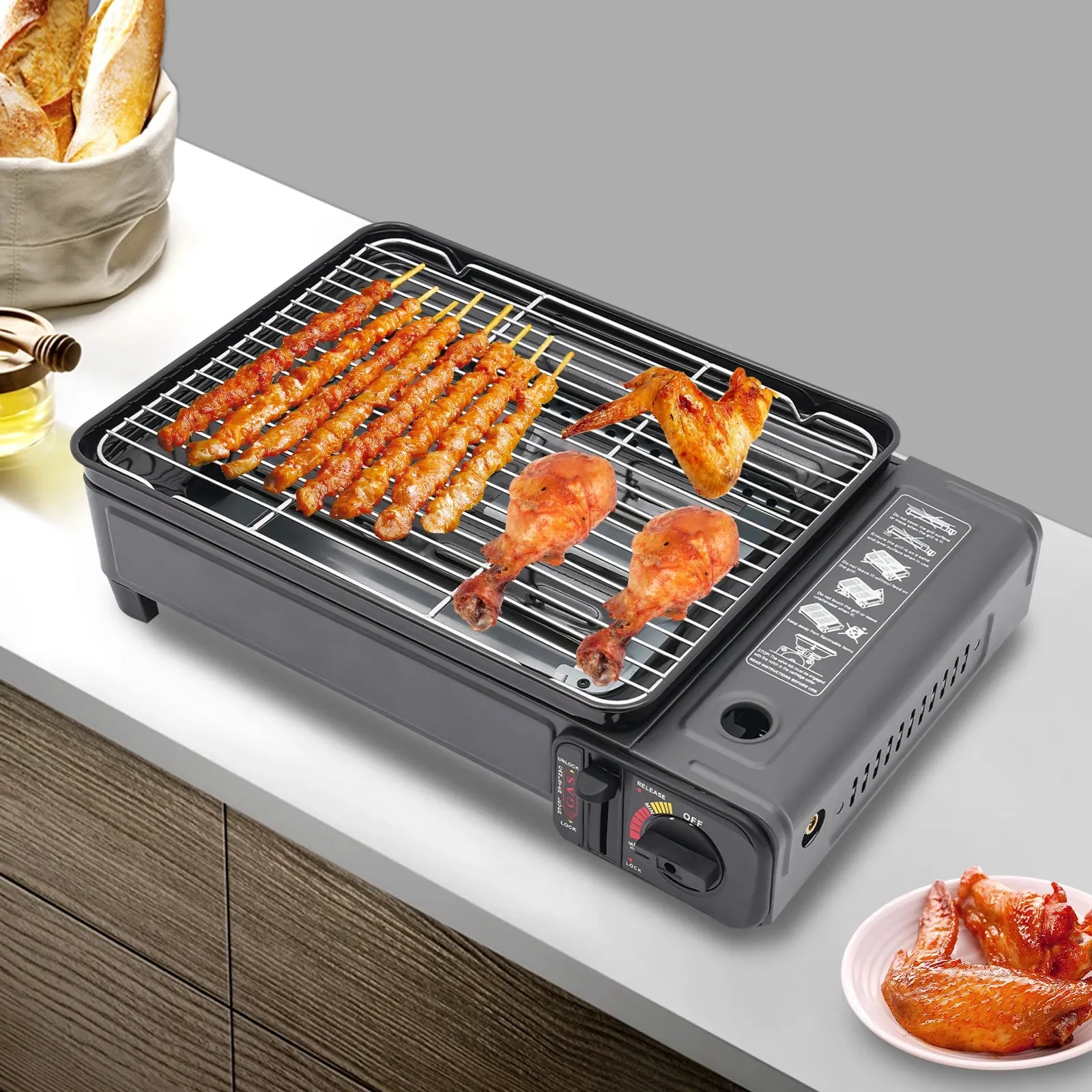 Portable Butane Grille