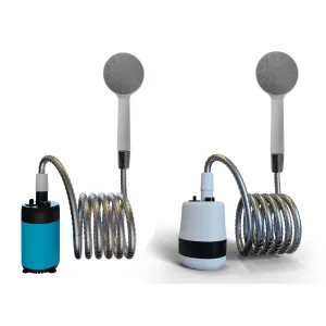 Portable Camping Shower, USB Rechargeable Electric Water Pump
