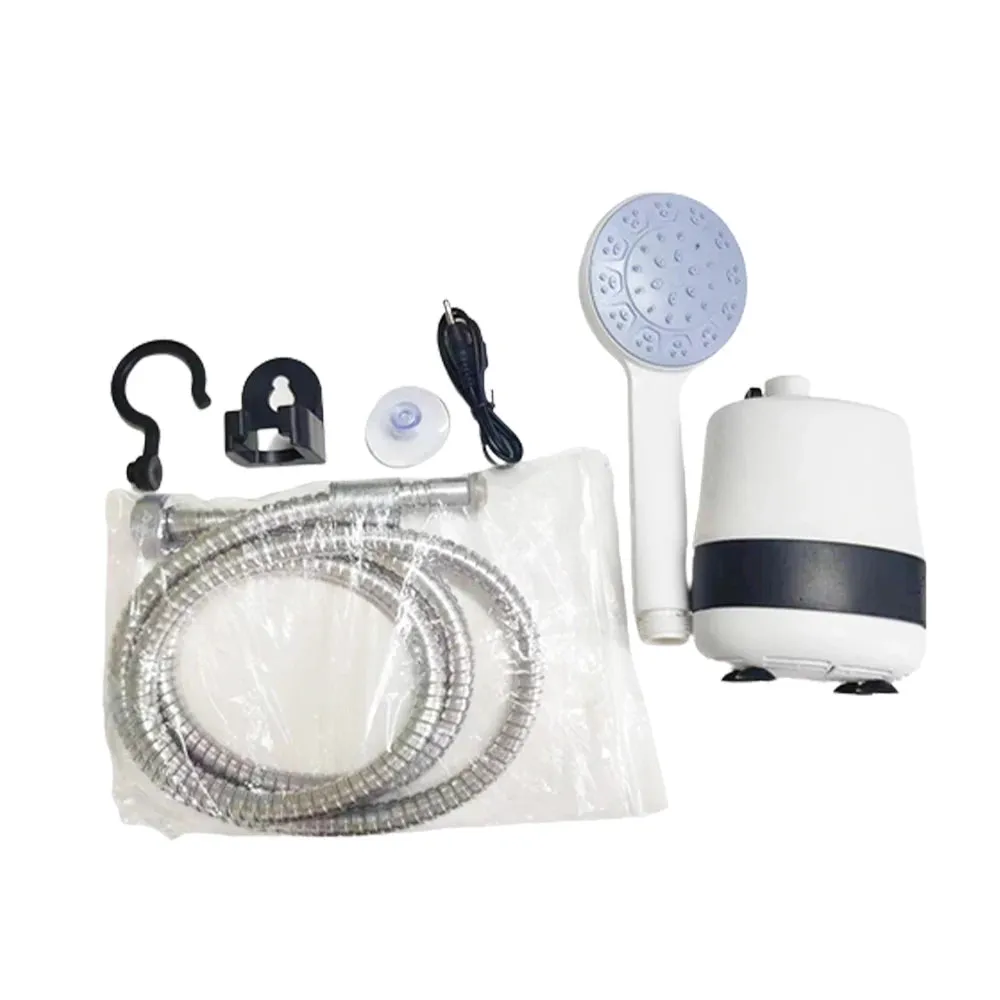 Portable Camping Shower, USB Rechargeable Electric Water Pump