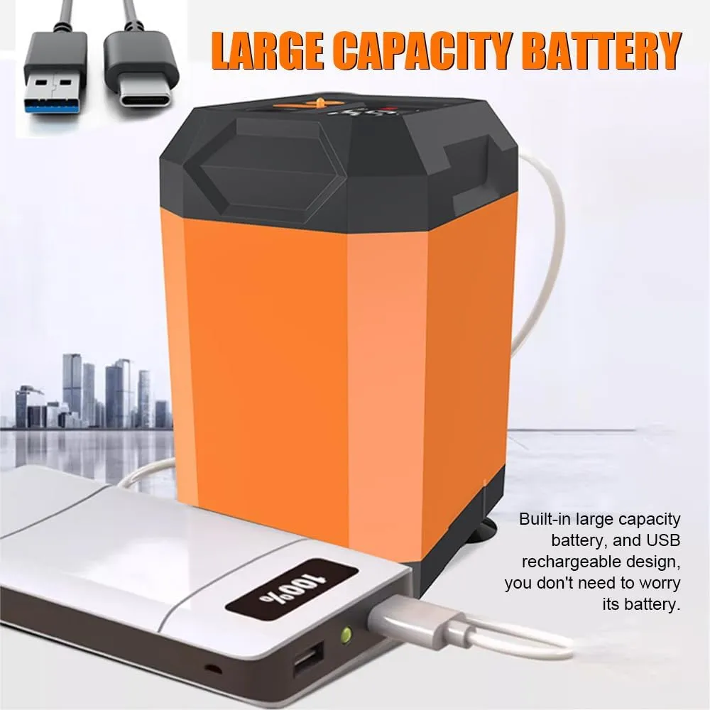 Portable Cordless Camping Shower Outdoor Electric Shower Pump 9000mAh Rechargeable Shower Large Capacity Hiking Traveling Shower Digital Display Bathe Tool