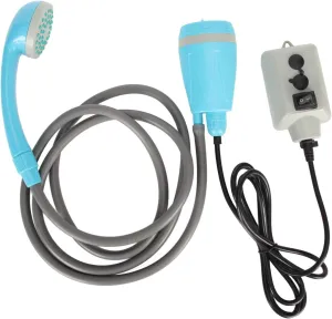 Portable Outdoor Shower Kit, USB Rechargeable Camping Shower Set with Water Pump,Portable Shower for Camping, Outdoor Shower for Camping Hiking