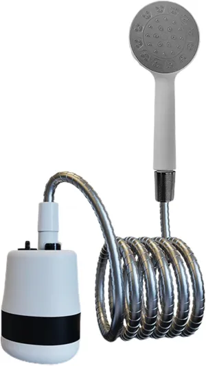 Portable Outdoor Shower Rechargeable Camping Shower Pump Handheld Electric Shower for Camping, Hiking, Traveling