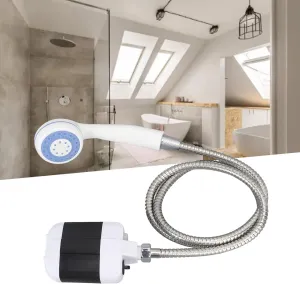 Portable Rechargeable Camping Shower,2400mah USB Charging Powerful Waterproof Camping Outdoor Shower Set for Home Outdoor