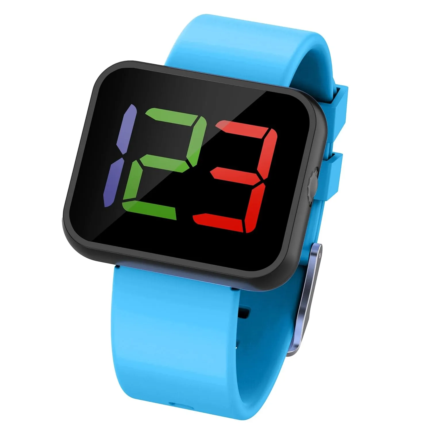 Potty Training Watch 3 (2023 Edition) - Baby Reminder Water Resistant Timer for Toilet Training Kids & Toddler with Wireless Charging (Blue)