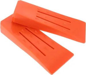 Practical Wood Logging Supply 6 Inches Felling Wedge Engraved Patterns for Cutting