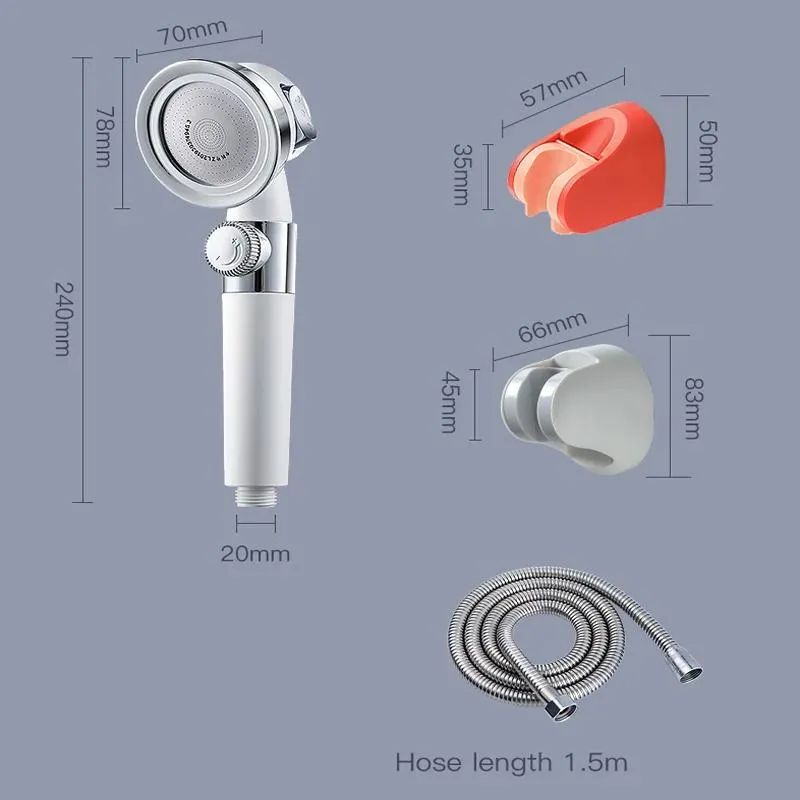 Pressurized Rain Shower Set