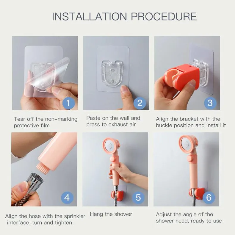 Pressurized Rain Shower Set