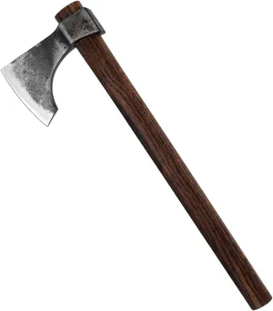 Professional Throwing Axe, 18.9" Throwing Tomahawk with 1065 High Carbon Steel & Wooden Handle, Perfect for Axe Throwing Game for Backyard, Competition and Recreation
