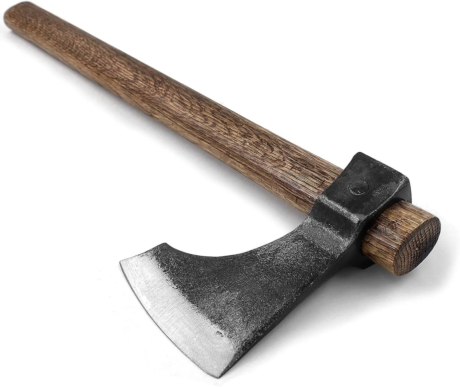 Professional Throwing Axe, 18.9" Throwing Tomahawk with 1065 High Carbon Steel & Wooden Handle, Perfect for Axe Throwing Game for Backyard, Competition and Recreation