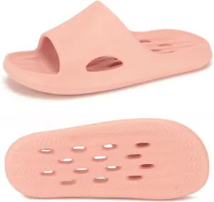 Quick-Drying Shower Slippers with Drainage Holes for Men and Women - Slip-Resistant, Lightweight, and Soft - Ideal for Fitness, Home, and Dorm Showers