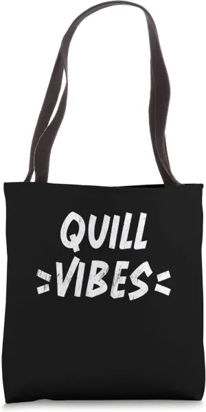 Quill Vibes Matching Squad Family Reunion First Last Name Te Tote Bag