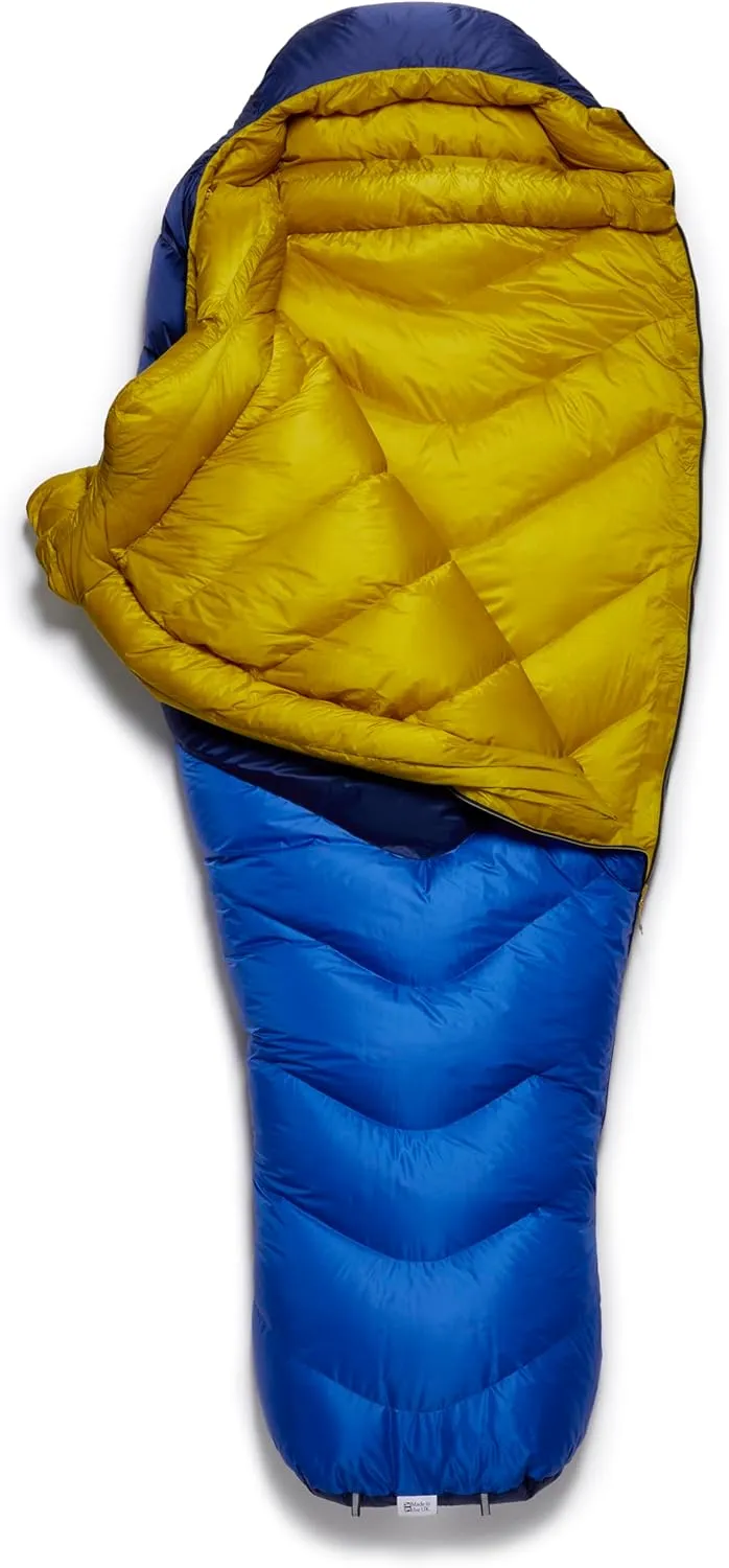 Rab Women's Neutrino Down Sleeping Bag - Lightweight Water-Repellent Sleeping Bag for Camping, Backpacking, & Climbing