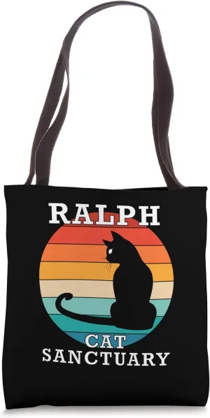 Ralph Cat Sanctuary Group Family Reunion Name Tote Bag