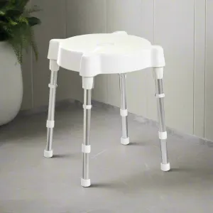 Rebotec Verona – Round Shower Stool
