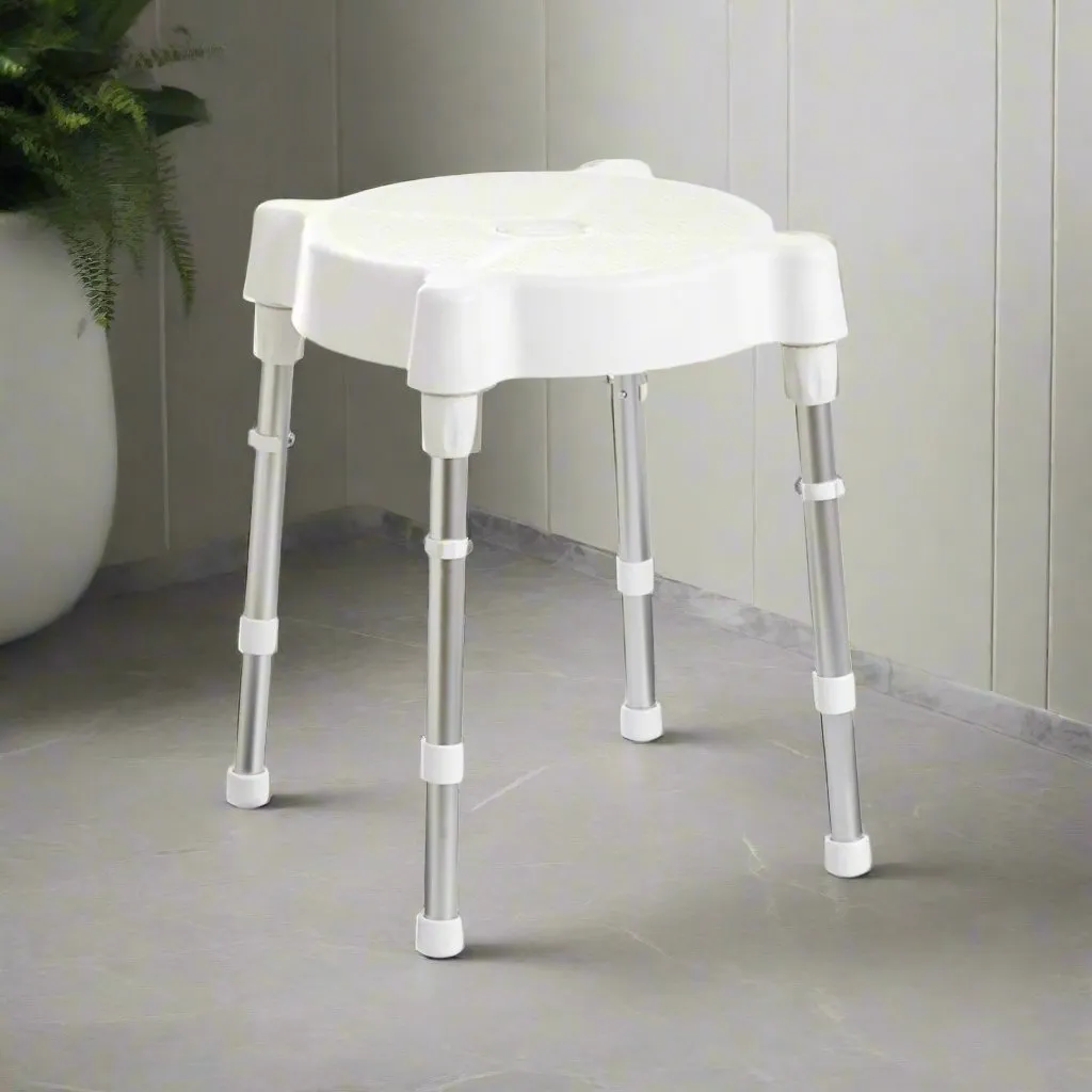 Rebotec Verona – Round Shower Stool