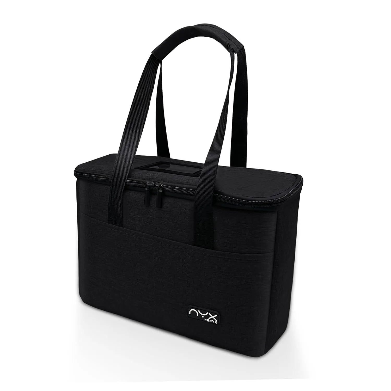 Resuable 3 Cups Drink Carrier for Delivery with Handle and Adjustable Dividers,Insulated Drink Caddy Cup Holder Bag for Take Out,Beverages Carrier Tote with Handle for Outdoors(Black)