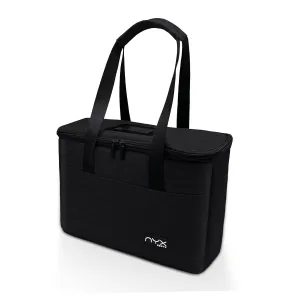 Resuable 3 Cups Drink Carrier for Delivery with Handle and Adjustable Dividers,Insulated Drink Caddy Cup Holder Bag for Take Out,Beverages Carrier Tote with Handle for Outdoors(Black)