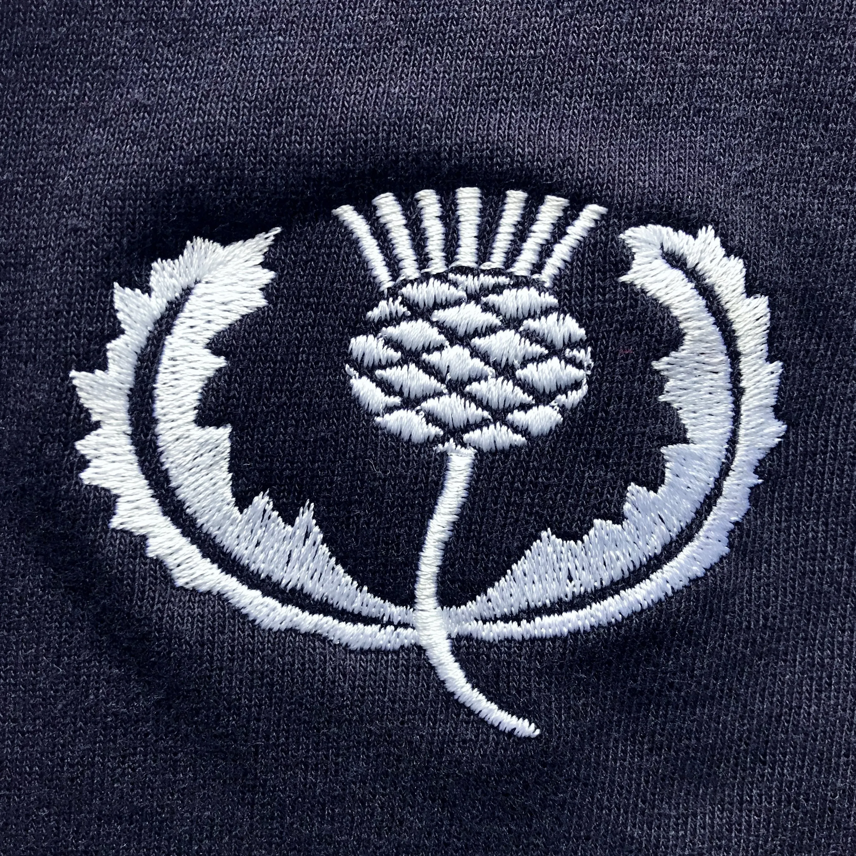 Retro Scotland Rugby Embroidered Lightweight Jacket