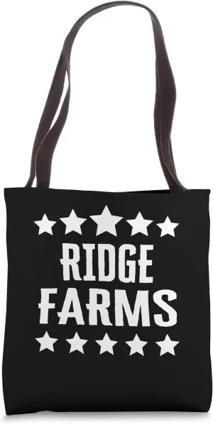 Ridge Farms Family Reunion Squad First Last Name Tote Bag
