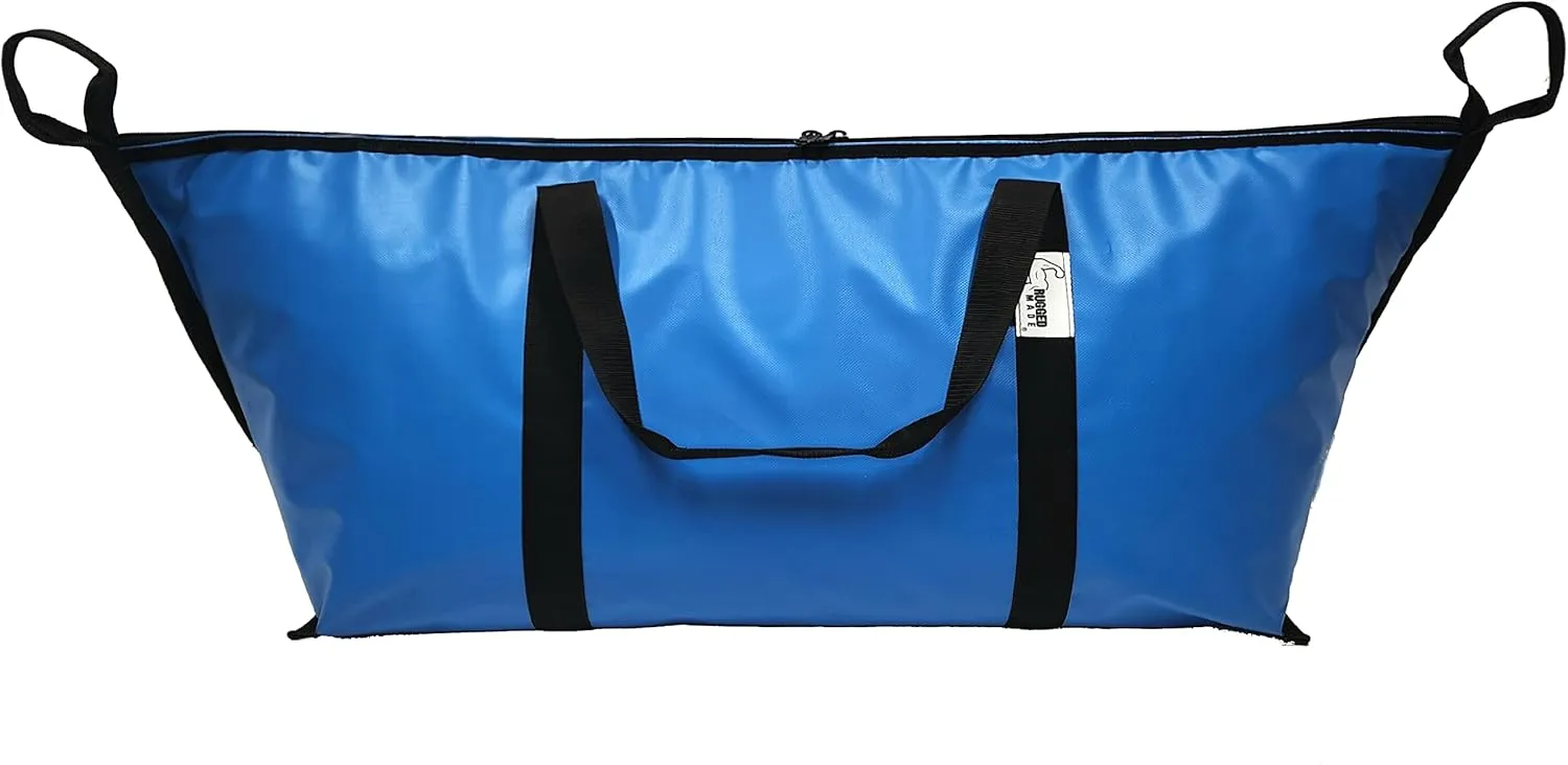 Rugged Made Insulated Fish Kill Bag (Light Blue, Medium)